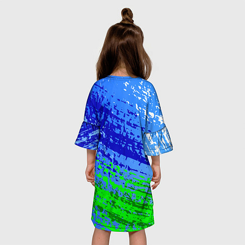 Детское платье Зеленоград / 3D-принт – фото 4