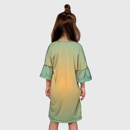 Детское платье Лисенок с фонариком / 3D-принт – фото 4