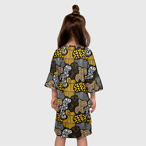 Детское платье Abstract pattern / 3D-принт – фото 4