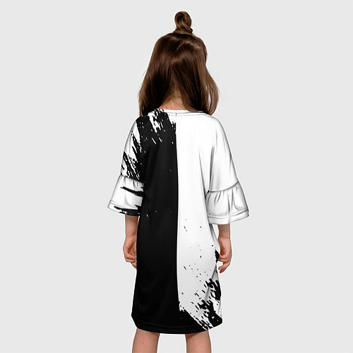 Детское платье Ramones краски абстракция / 3D-принт – фото 4