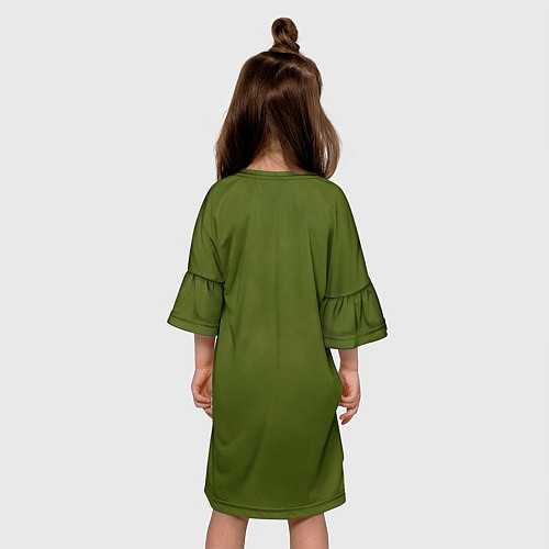 Детское платье Защитнику Отечества / 3D-принт – фото 4