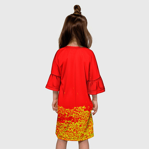 Детское платье Poppy Playtime хагги вагги хоррор / 3D-принт – фото 4