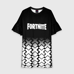Детское платье Fortnite game pattern
