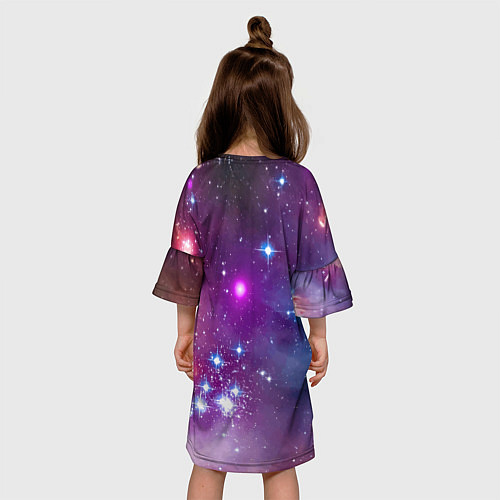 Детское платье Котик смелый космонавт - нейросеть / 3D-принт – фото 4