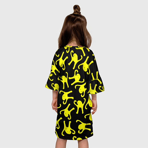 Детское платье Ъуъ съука pattern mem / 3D-принт – фото 4