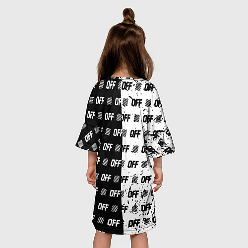 Детское платье Fullmetal Alchemis pattern off / 3D-принт – фото 4