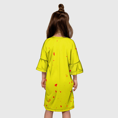 Детское платье Poppy Playtime Хагги Вагги монстр / 3D-принт – фото 4