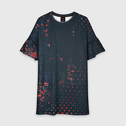 Детское платье Брызги краски на стену