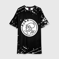 Детское платье Аякс краски брызги спорт