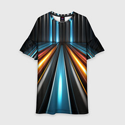 Детское платье Неоновый путь из труб