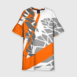 Детское платье Racing texture