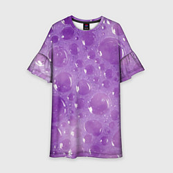 Детское платье Фиолетовая пена