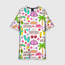 Детское платье Hello summer