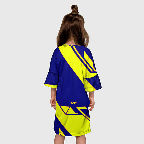 Детское платье Fallout film geometry / 3D-принт – фото 4