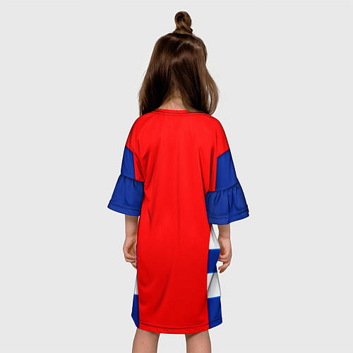 Детское платье Россия герб спорт / 3D-принт – фото 4