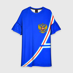 Детское платье Россия спорт текстура