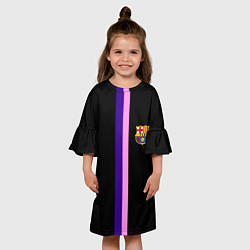 Платье клеш для девочки Barcelona line, цвет: 3D-принт — фото 2