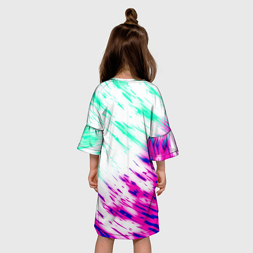 Детское платье Xbox краски текстура игры / 3D-принт – фото 4