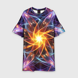 Детское платье Закрученная абстракция