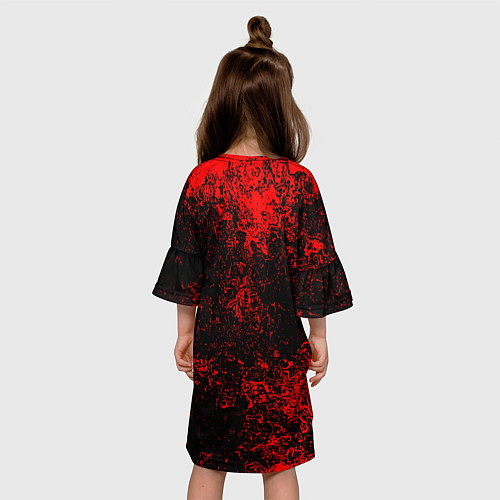 Детское платье Quake кровь / 3D-принт – фото 4