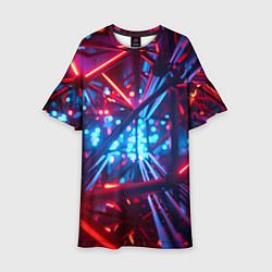 Детское платье Неоновые трубки