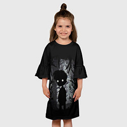 Платье клеш для девочки Limbo - boy, цвет: 3D-принт — фото 2