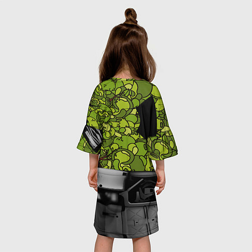 Детское платье Counter strike game skin / 3D-принт – фото 4