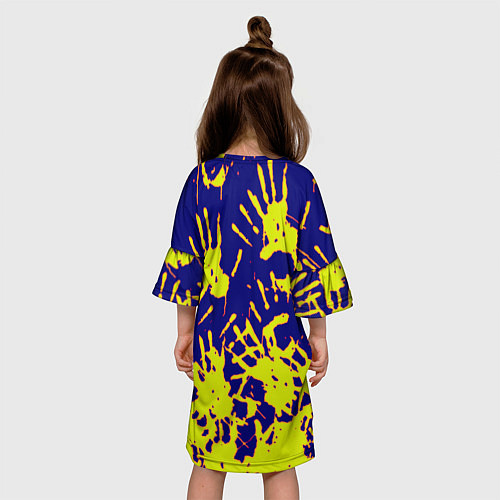 Детское платье Cyberpunk 2077 hands / 3D-принт – фото 4