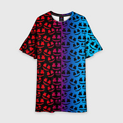 Детское платье Marshmello gradient