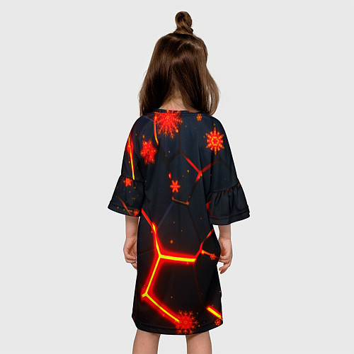 Детское платье Horizon Zero Dawn winter / 3D-принт – фото 4