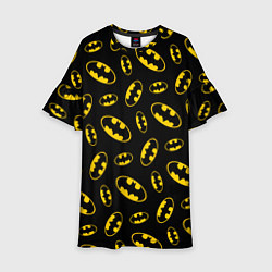 Детское платье Бэтмен узор