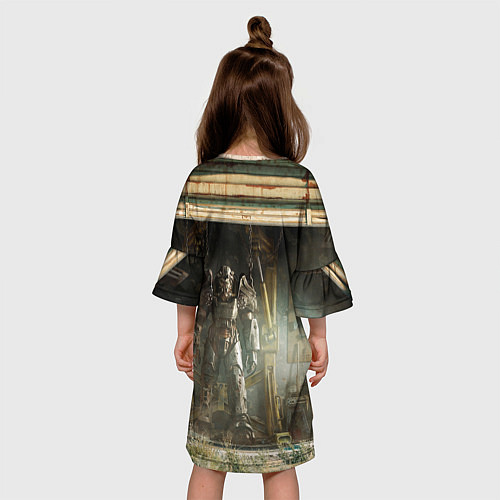 Детское платье Fallout - armour garage / 3D-принт – фото 4