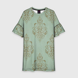 Платье клеш для девочки Oboi CCCP, цвет: 3D-принт