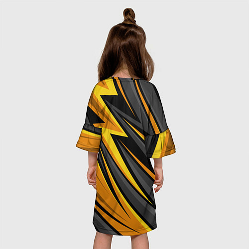 Детское платье Lixiang- gold edition / 3D-принт – фото 4