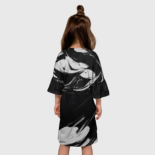 Детское платье Бэтмен - арт / 3D-принт – фото 4