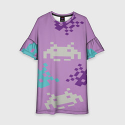 Детское платье Пиксели