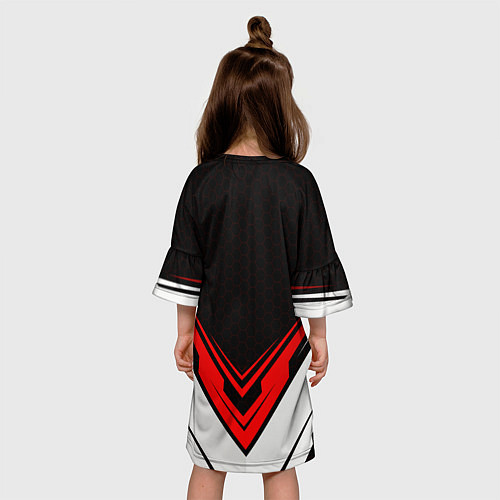 Детское платье Герб России - униформа / 3D-принт – фото 4