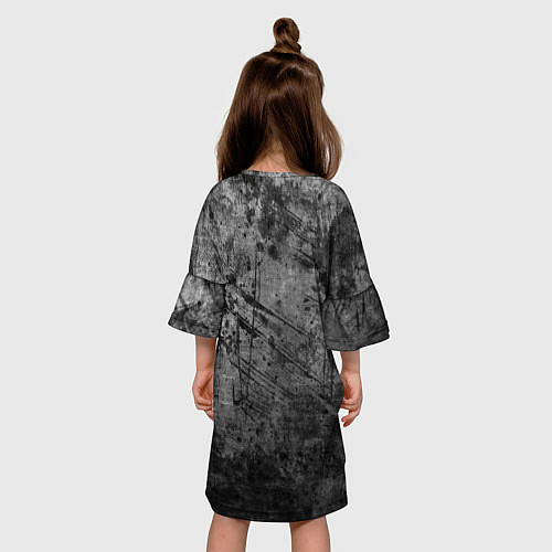Детское платье Абстракция - grunge break / 3D-принт – фото 4