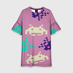 Детское платье Пиксели фильтр