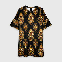 Детское платье Тайский золотой орнамент