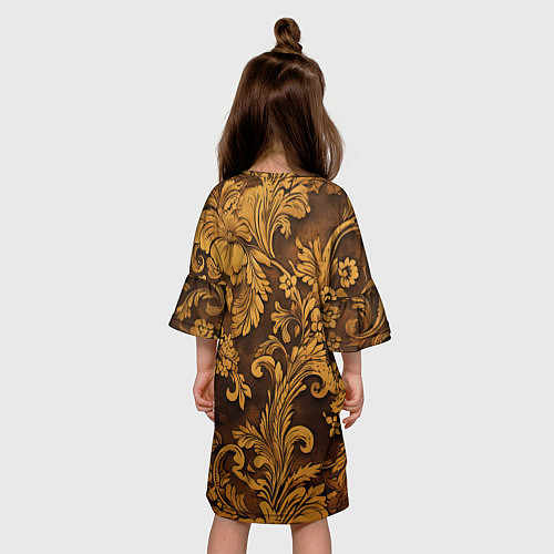 Детское платье Рубленный узор / 3D-принт – фото 4