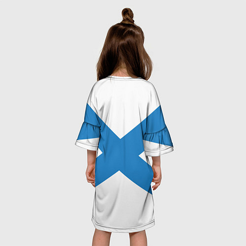 Детское платье Военно-морской флот: орёл / 3D-принт – фото 4