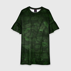 Детское платье Абстракция - strange camouflage