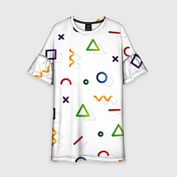 Детское платье Геометрический хаос
