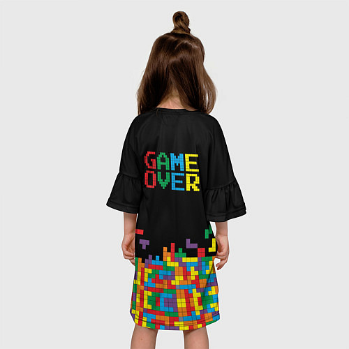 Детское платье Game over / 3D-принт – фото 4