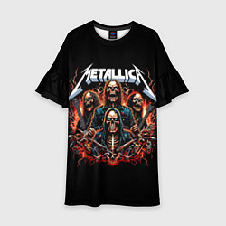 Детское платье Metallica forever - thrash metal