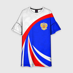 Детское платье Герб России - цвета флага