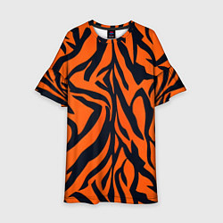 Детское платье Расцветка тигра