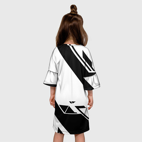 Детское платье Farcry6 геометрия полосы / 3D-принт – фото 4