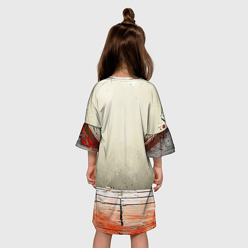 Детское платье Боец боевых искусств / 3D-принт – фото 4